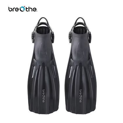 Breathe 水呼吸 調整式潛水蛙鞋 (不鏽鋼彈簧蛙鞋帶)1