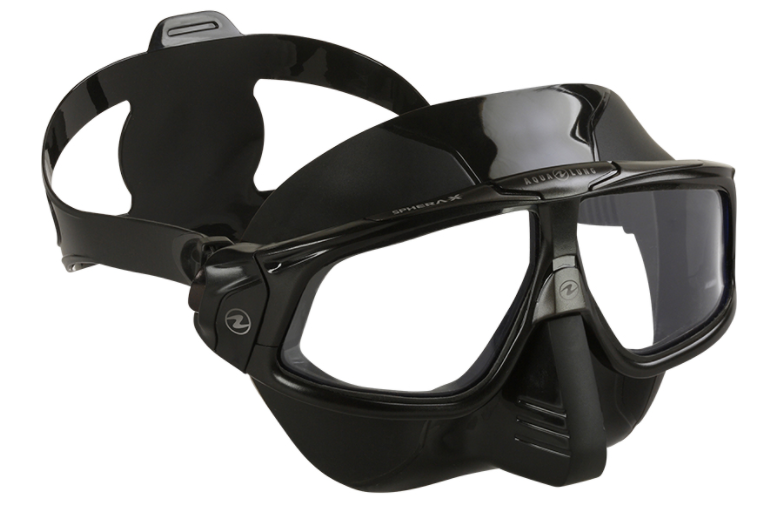Aqualung Sphera X 新款黑色面鏡