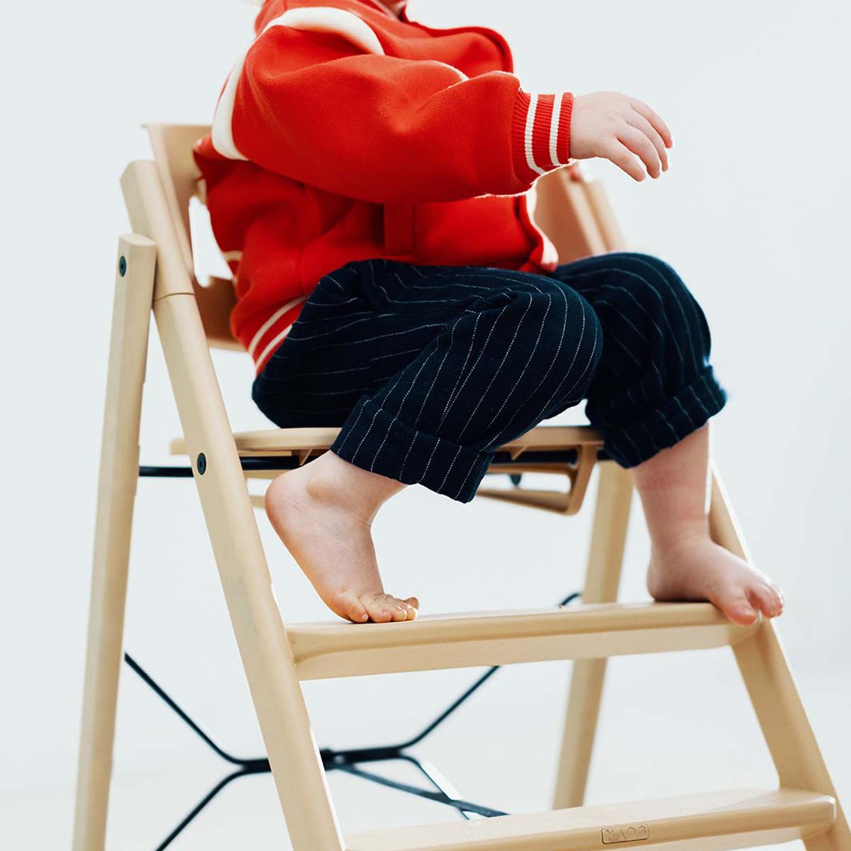 藝人-馬力歐套組【KAOS】Klapp折疊成長餐椅組(永續新星)-主體+護圍+餐盤+坐墊6