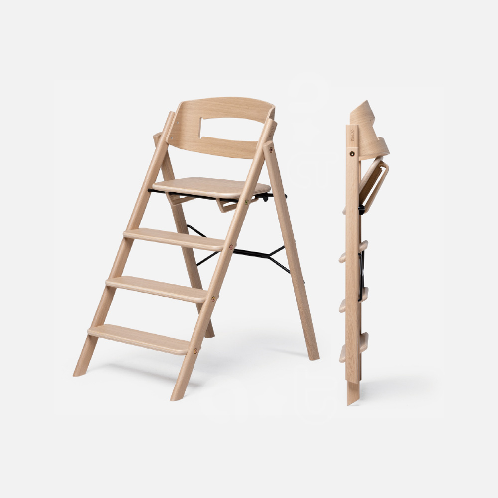 【KAOS】頂級橡木-Klapp永續折疊成長餐椅-頂級橡木 【KAOS】頂級橡木-Klapp永續折疊成長餐椅-頂級橡木