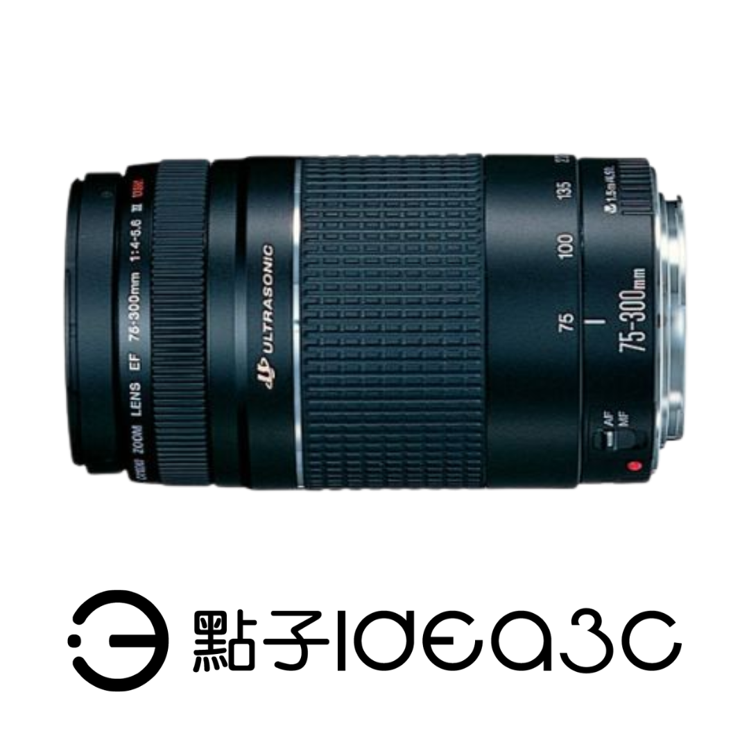 Canon EF 75-300mm F4-5.6 III USM 遠攝變焦鏡頭 適合拍攝體育、人像、動物 Canon EF 75-300mm F4-5.6 III USM 遠攝變焦鏡頭 適合拍攝體育、人像、動物