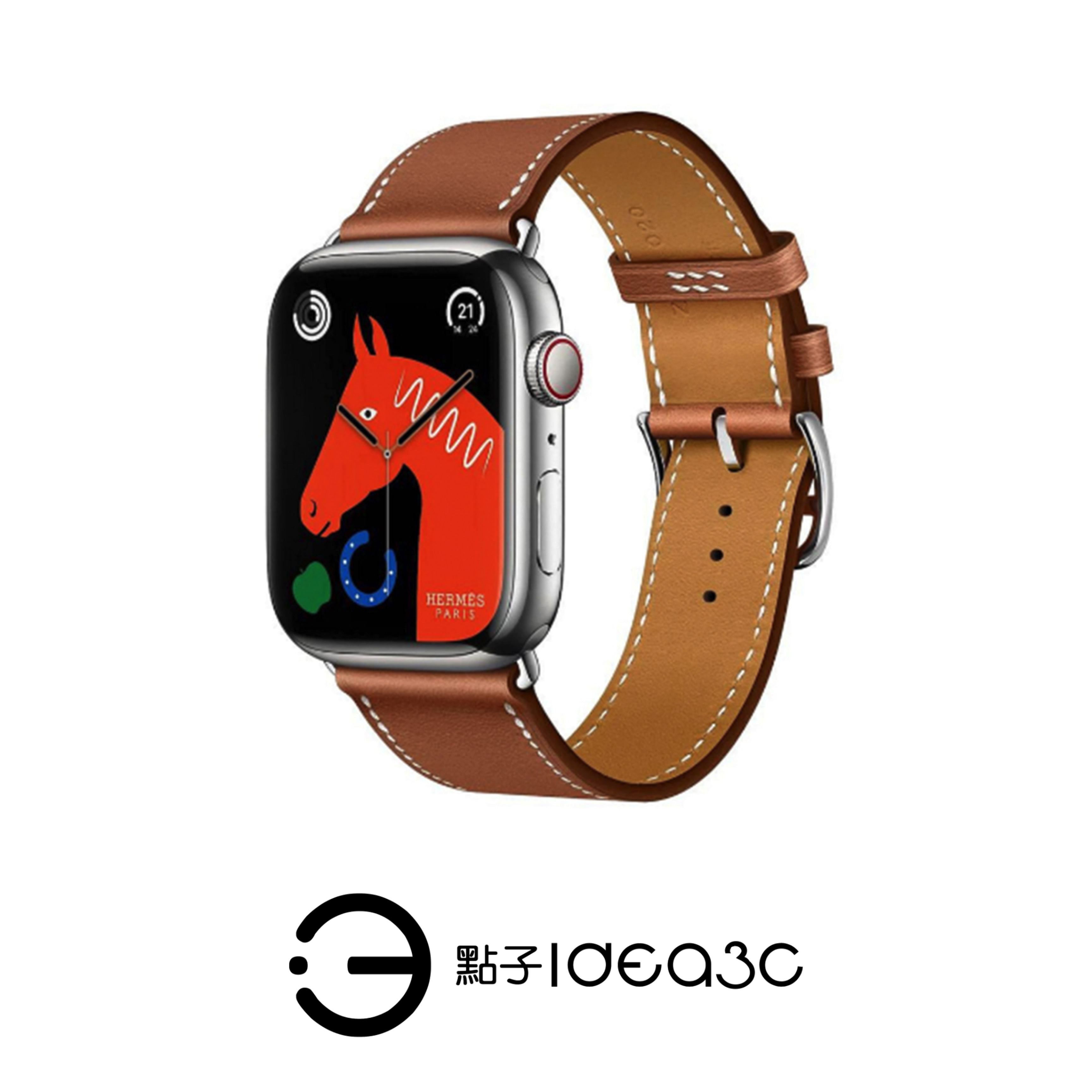 Apple Watch Hermès S8 41mm LTE版 不鏽鋼 車禍偵測 隨顯Retina顯示器