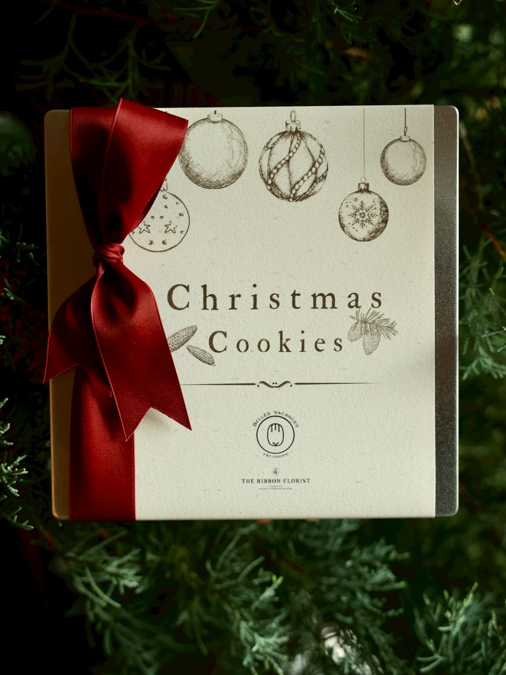 【雪松與紅絲絨】Belles Vacances x The Ribbon Florist 耶誕限定聯名禮盒 (Cedar & Velvet)2