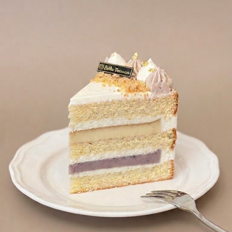 手焙芋泥布丁裸戚風 (早鳥優惠~4/20)2