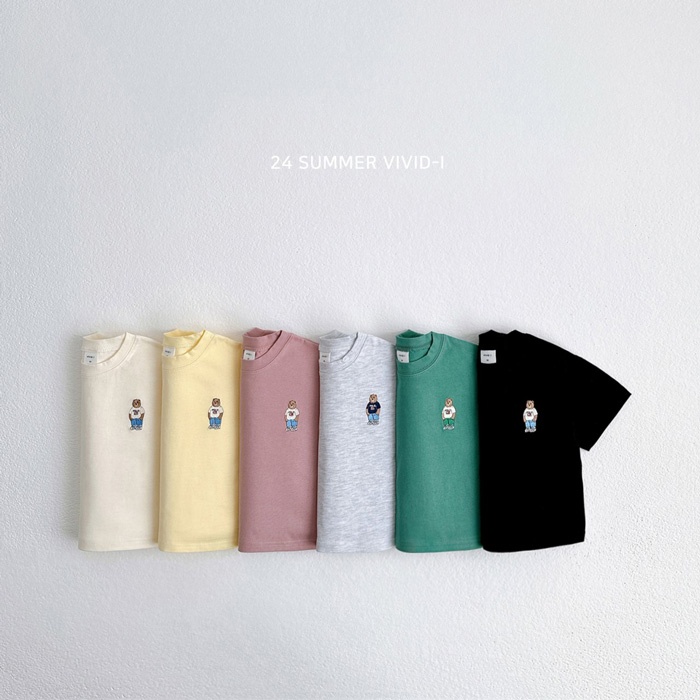 休閒小熊 T 恤12