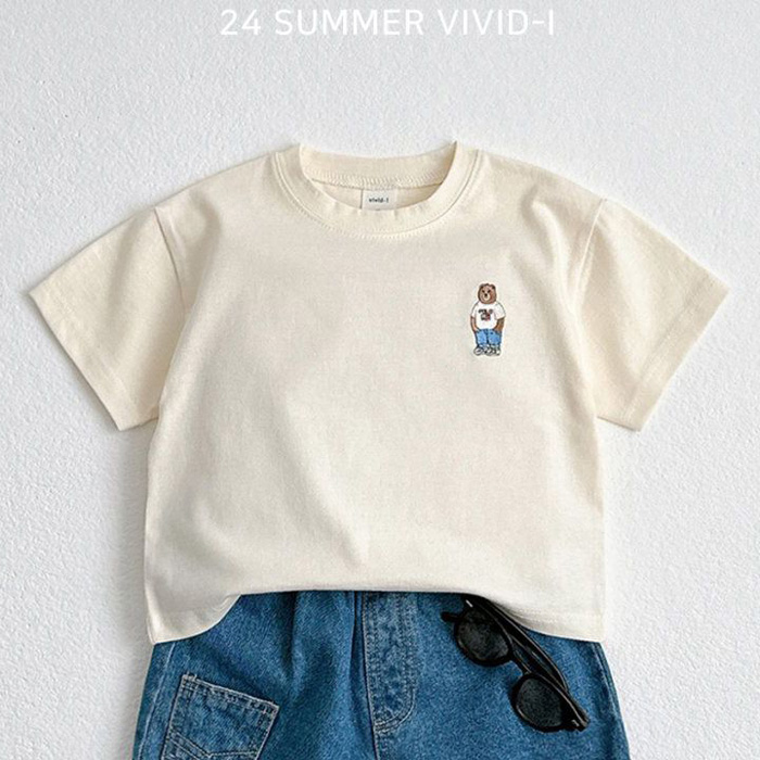 休閒小熊 T 恤14