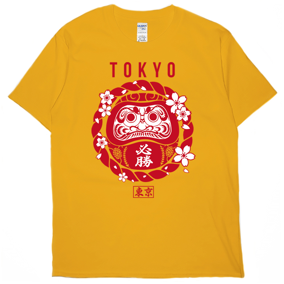 零碼出清 - 必勝(短T) 橘黃M