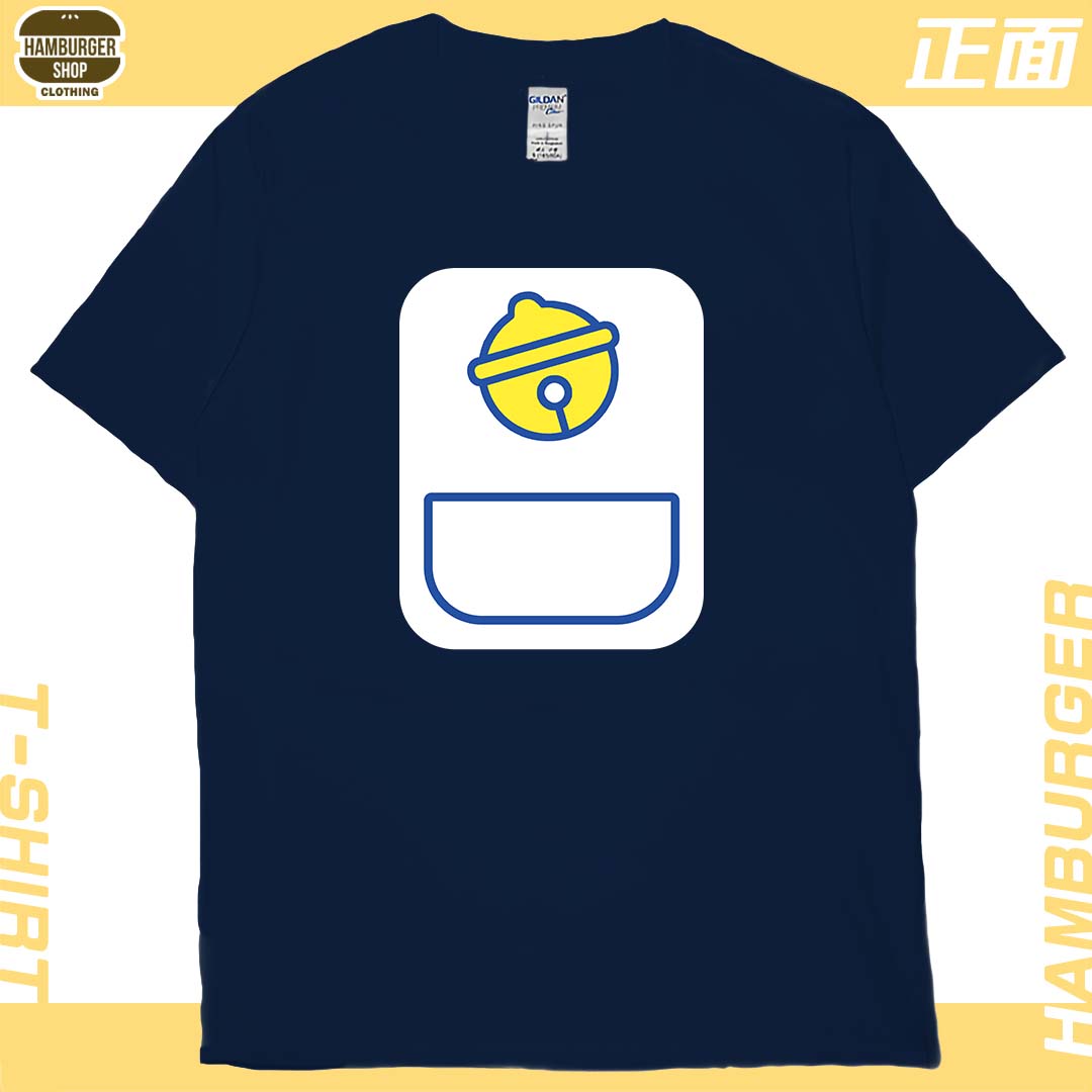 零碼出清 - 口袋鈴鐺(短T) 藏青5XL