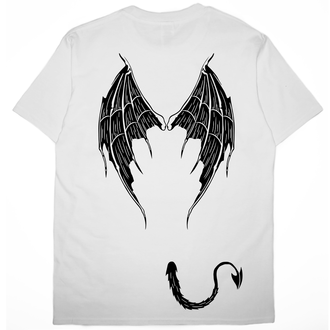 零碼出清 - 惡魔(短T) 白M