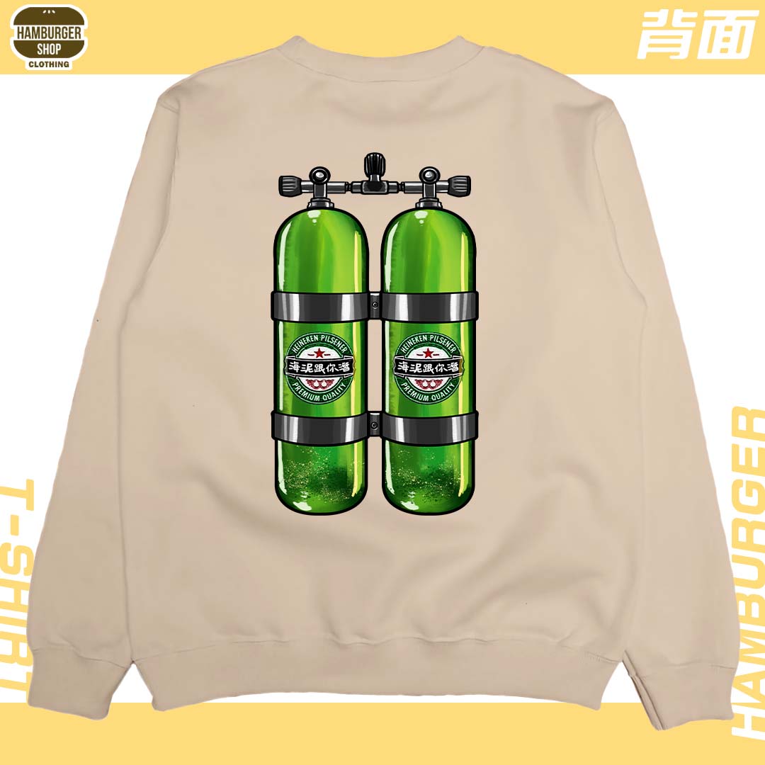 海泥跟你潛(大學T)Hamburger T-shirt shop3