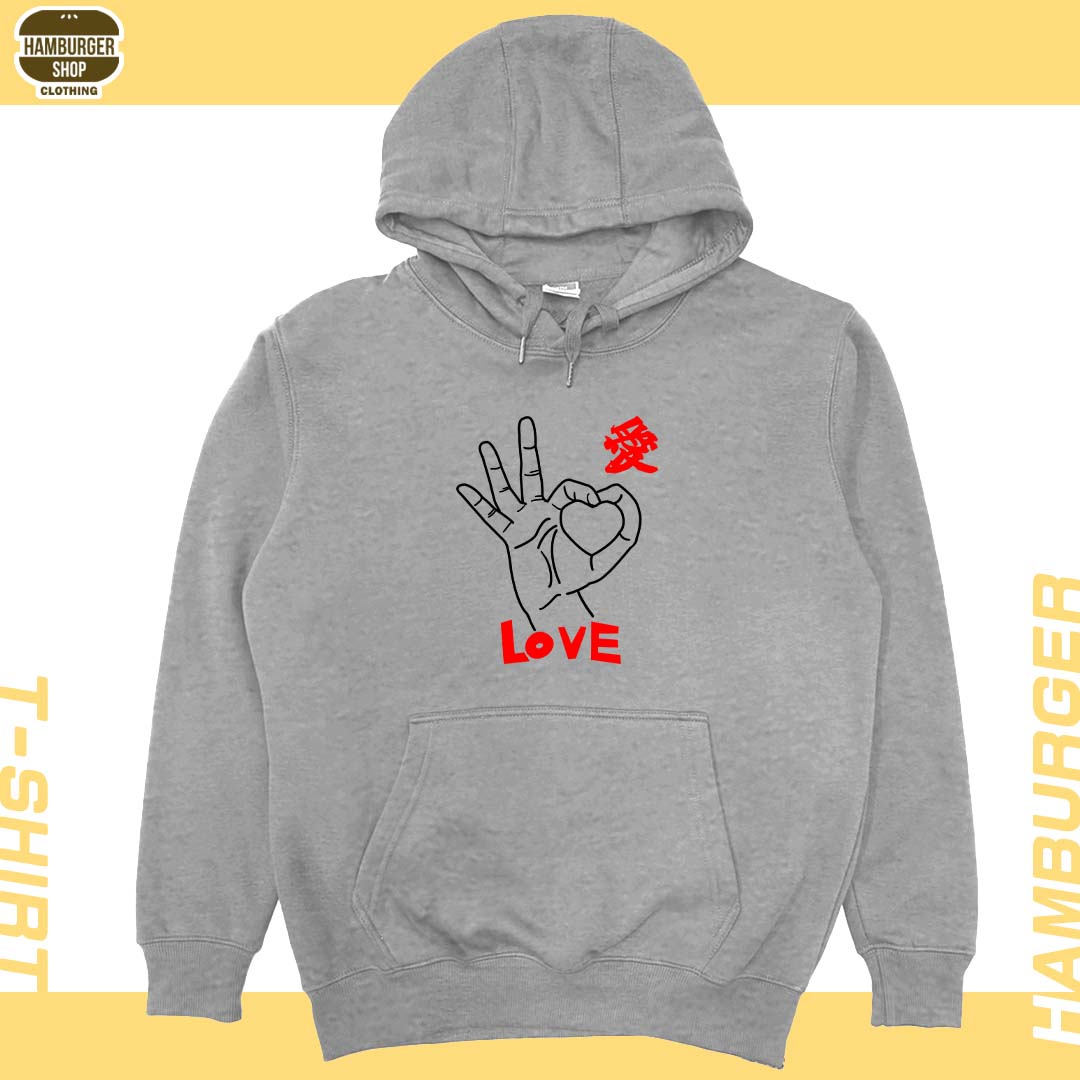 手指愛心(帽T)Hamburger T-shirt shop11