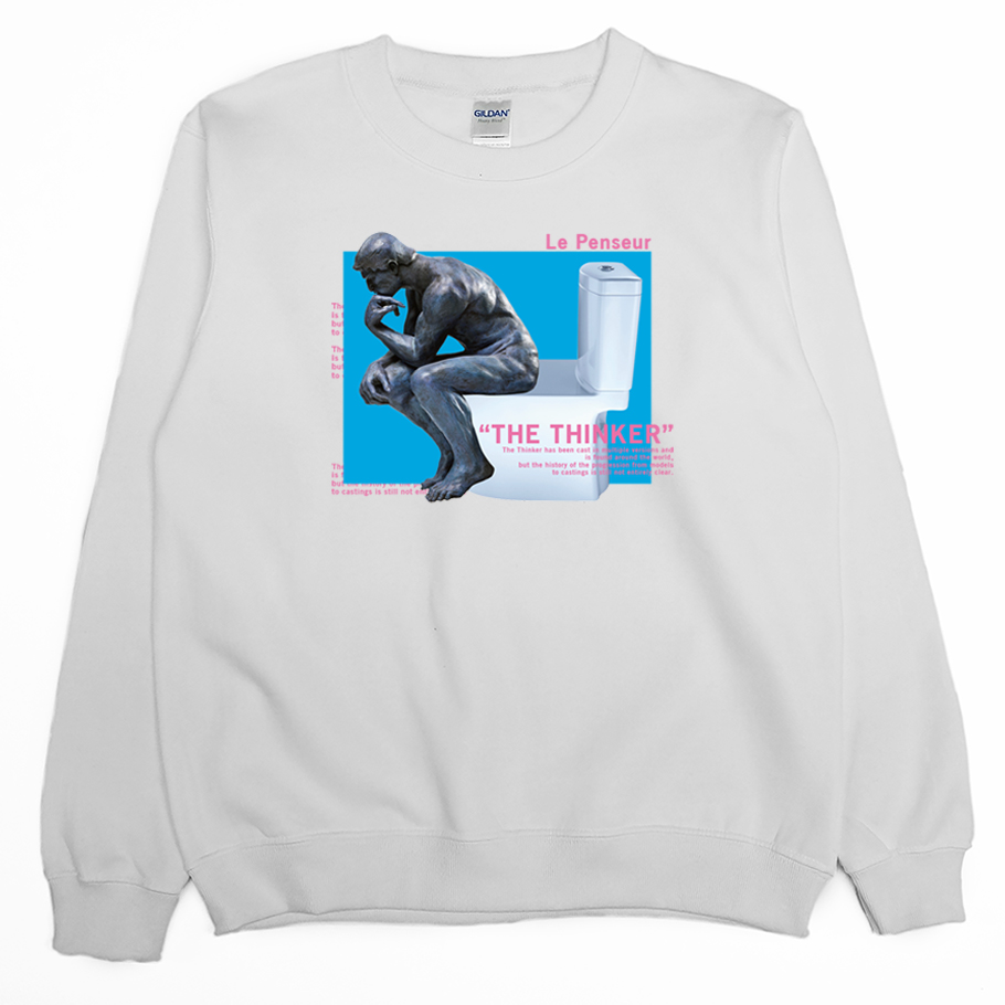 拉不出來(大學T)Hamburger T-Shirt Shop2