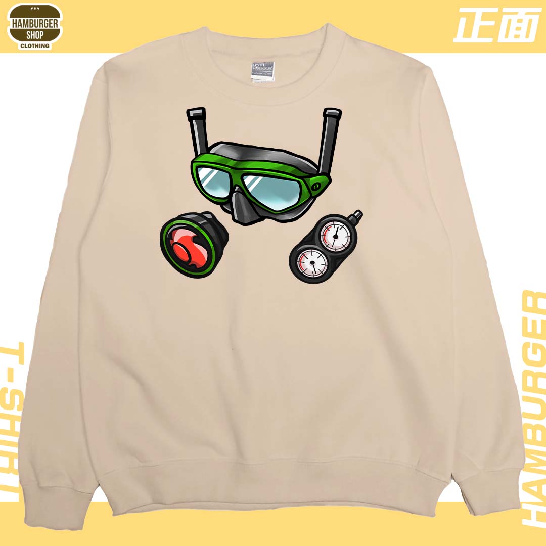 海泥跟你潛(大學T)Hamburger T-shirt shop4