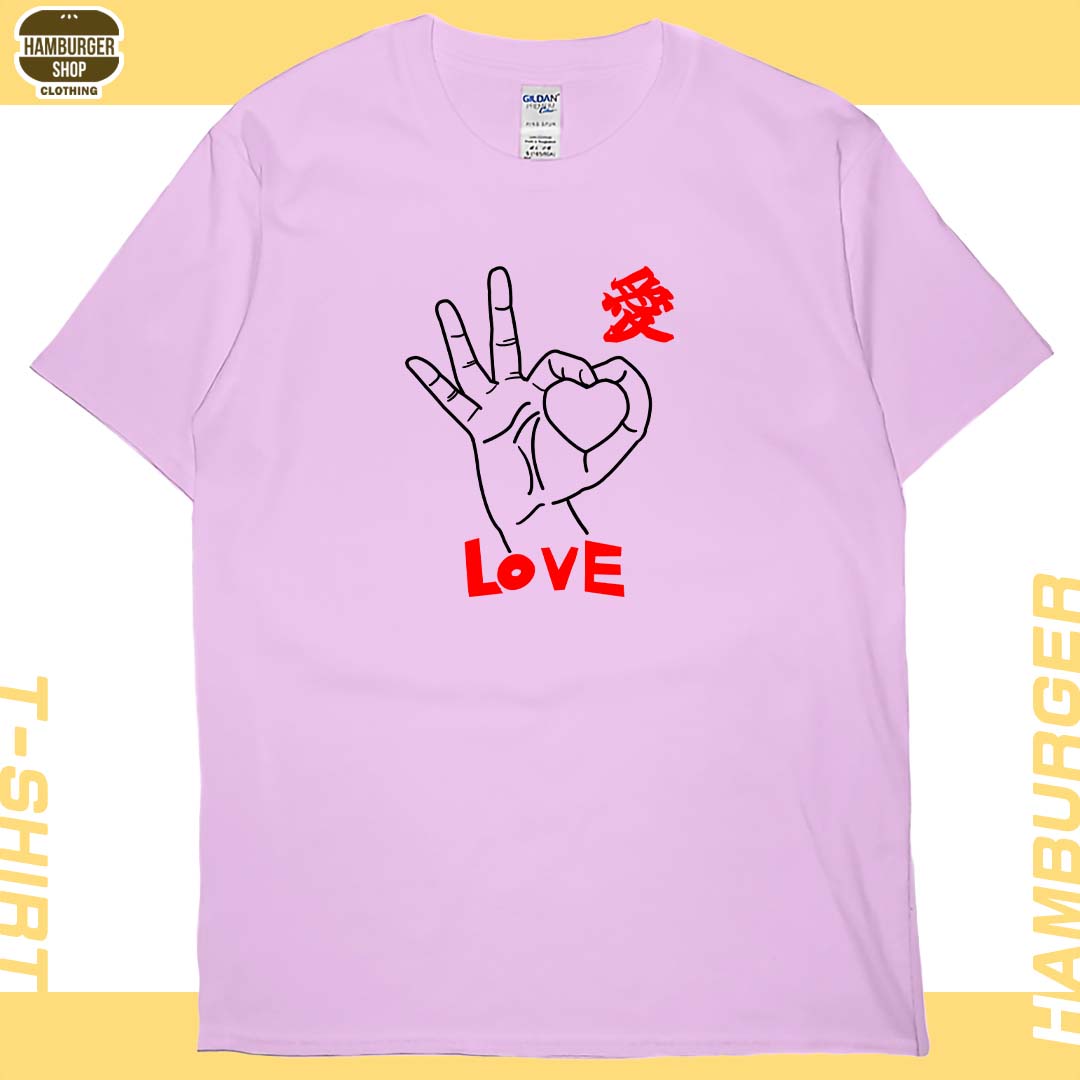 手指愛心(短T)Hamburger T-shirt shop6