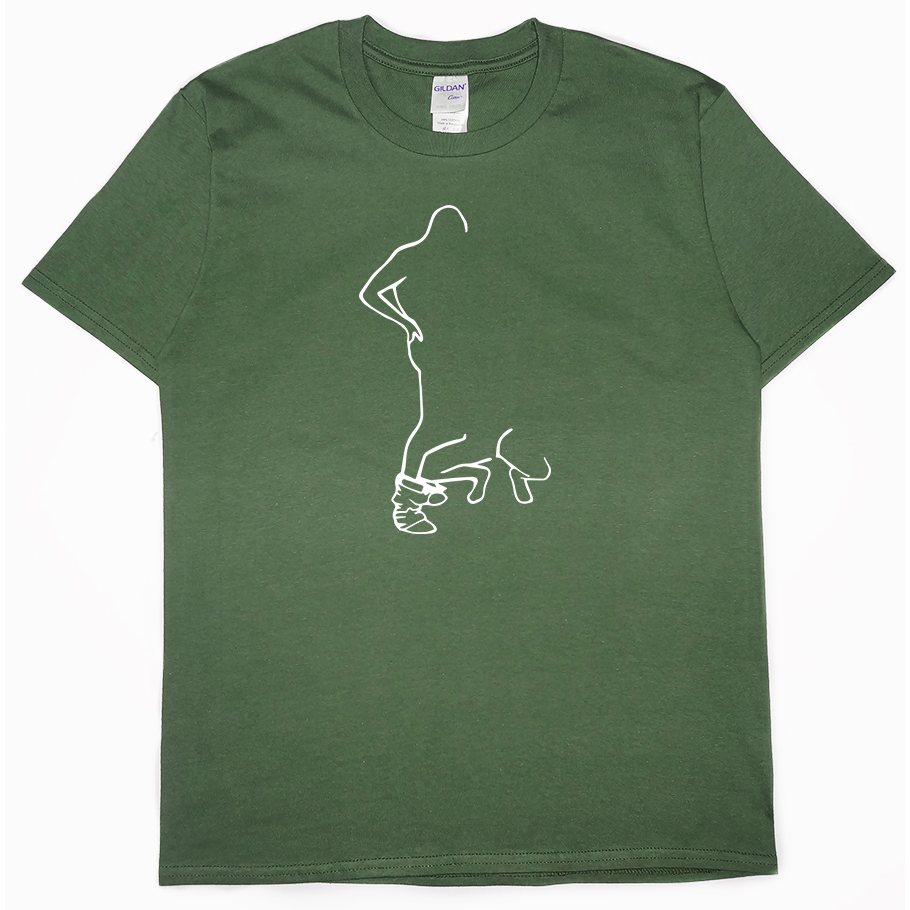 零碼出清 - 給我吹(短T) 軍綠M