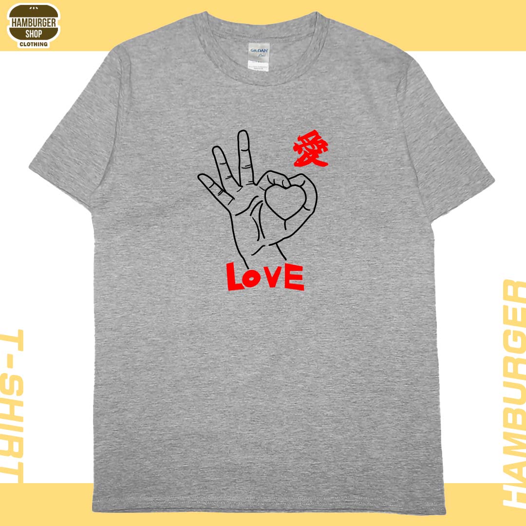 手指愛心(短T)Hamburger T-shirt shop9