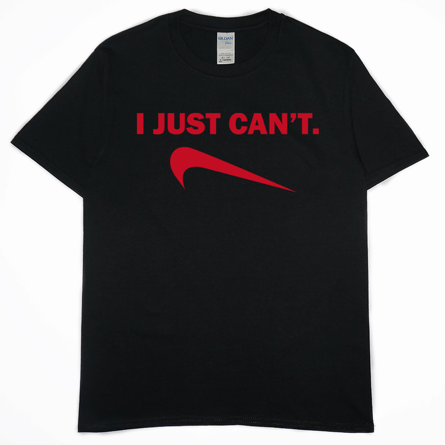 零碼出清 - i just can't(短T) 黑3XL