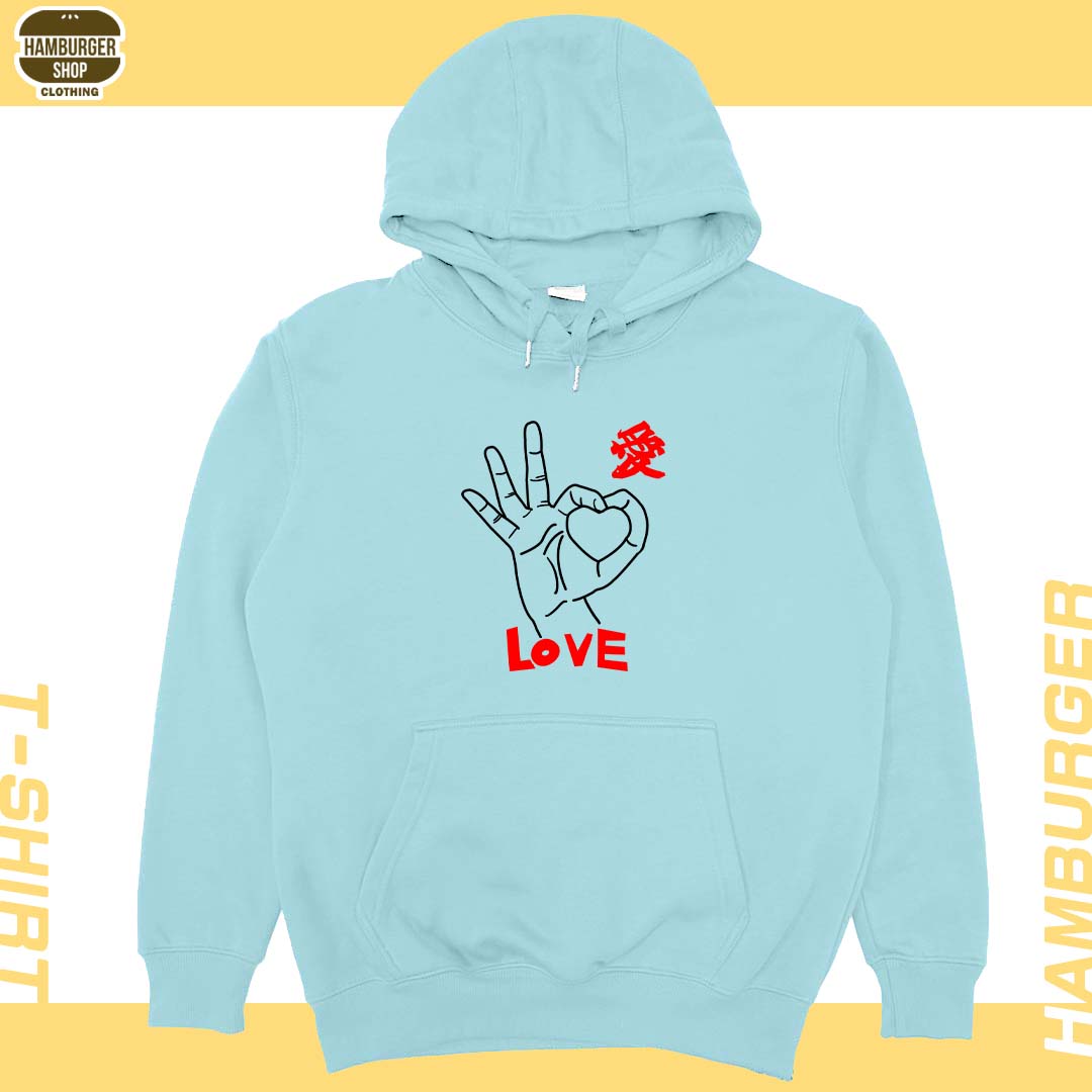 手指愛心(帽T)Hamburger T-shirt shop2