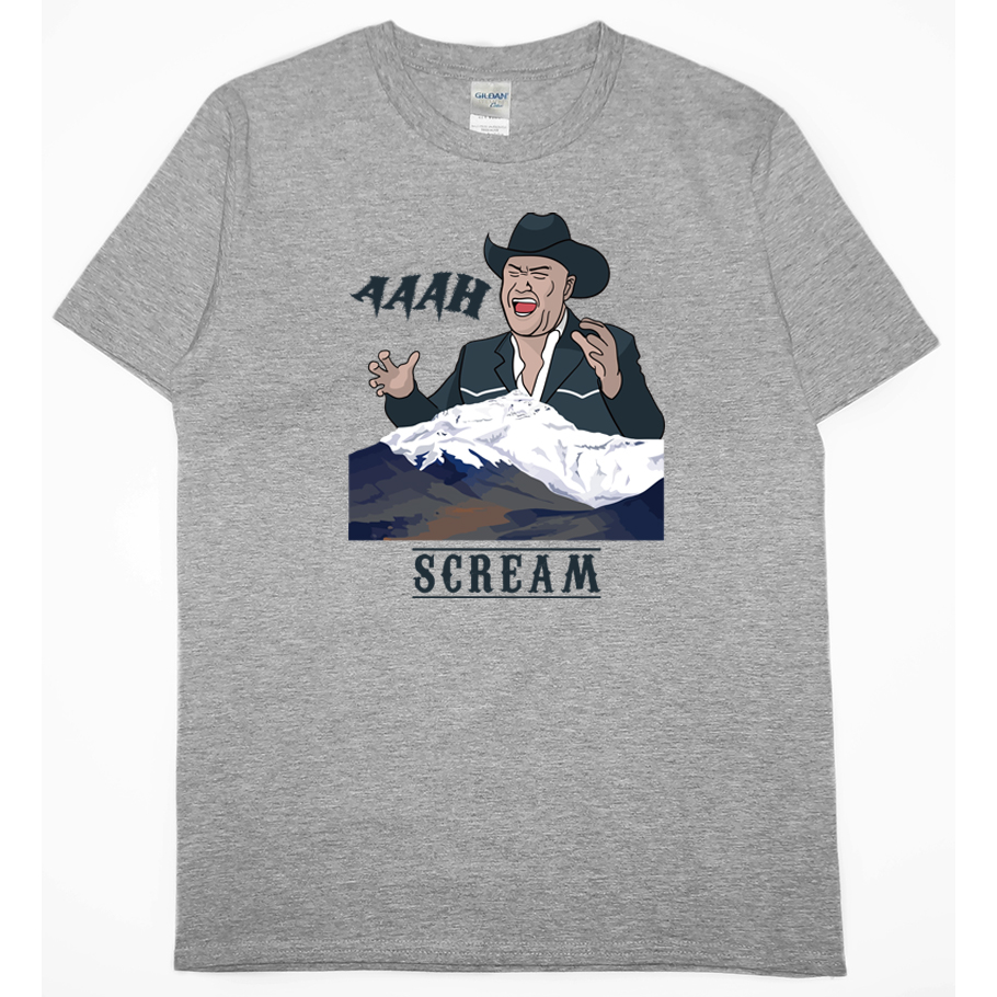 尖叫牛仔(短T)Hamburger T-shirt shop4