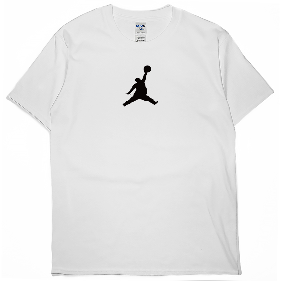 零碼出清 -胖喬丹(短T) 白XL