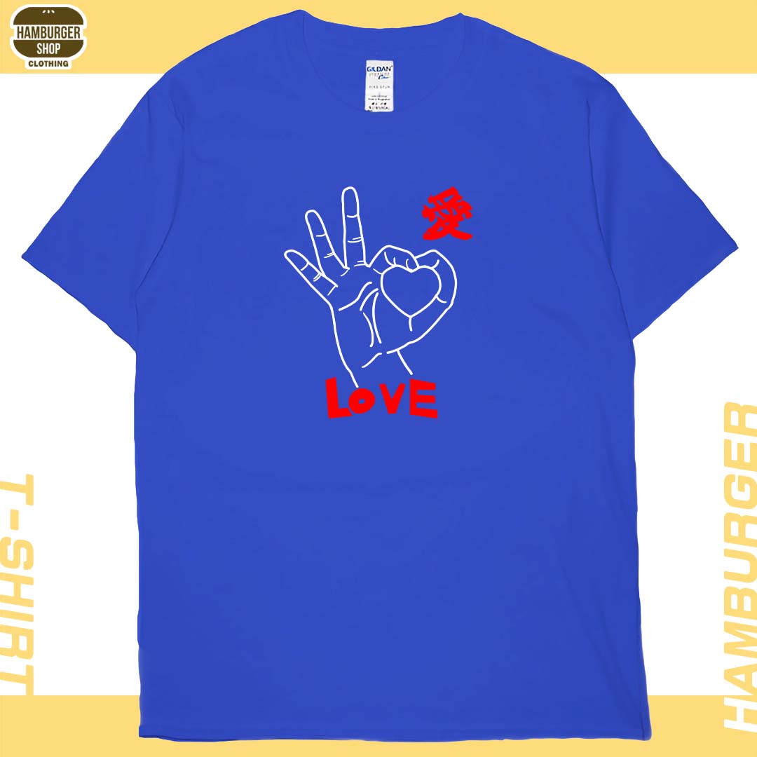 手指愛心(短T)Hamburger T-shirt shop18