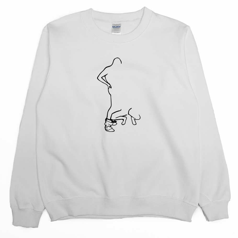 零碼出清 - 給我吹(大學T) 白M 零碼出清 - 給我吹(大學T) 白M