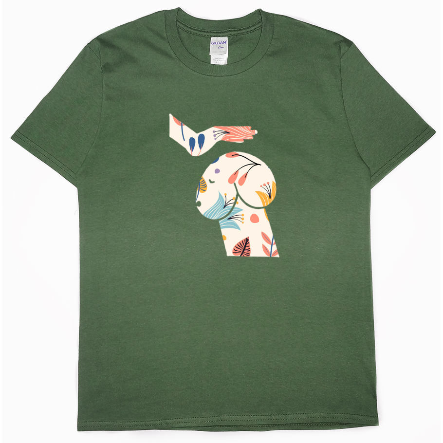 零碼出清 - 狗狗好乖(短T) 軍綠L 零碼出清 - 狗狗好乖(短T) 軍綠L