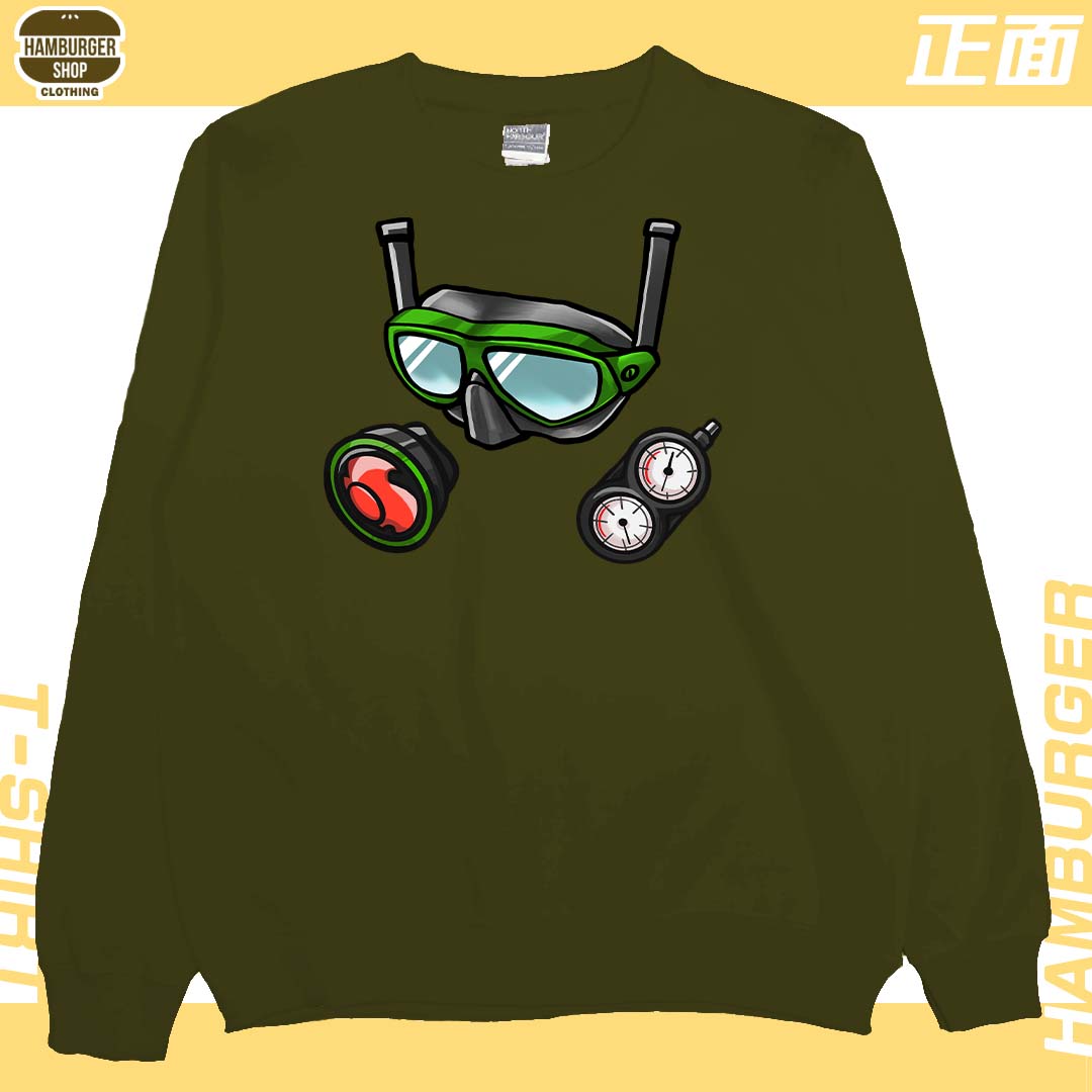 海泥跟你潛(大學T)Hamburger T-shirt shop22
