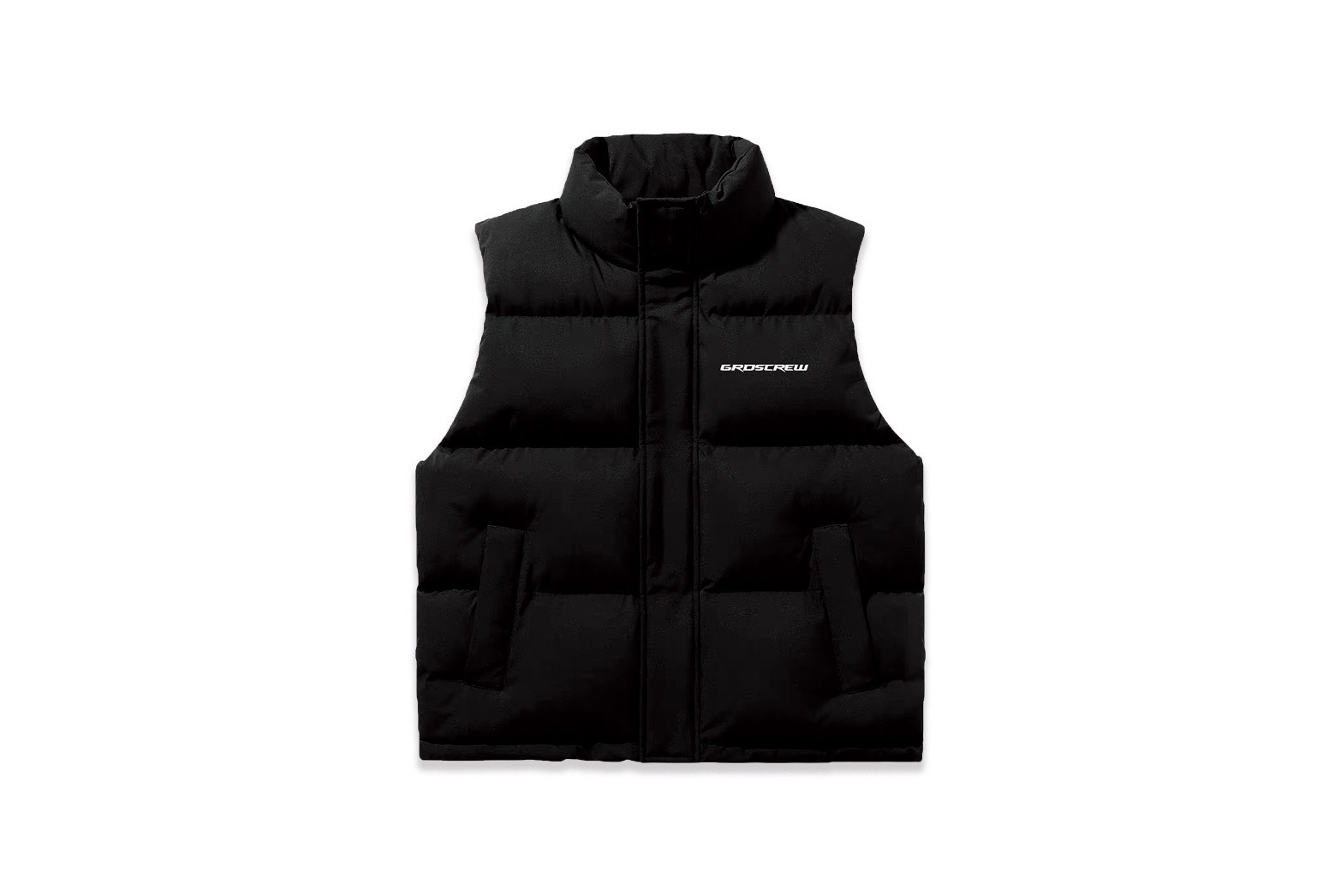 RACING LOGO DOWN VEST(黑)1