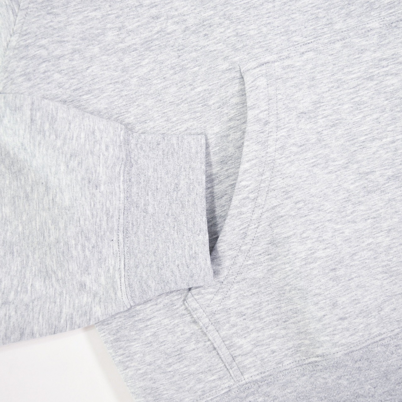 THE SIGN BADGE ZIPPER HOODIE(太空棉/灰)4