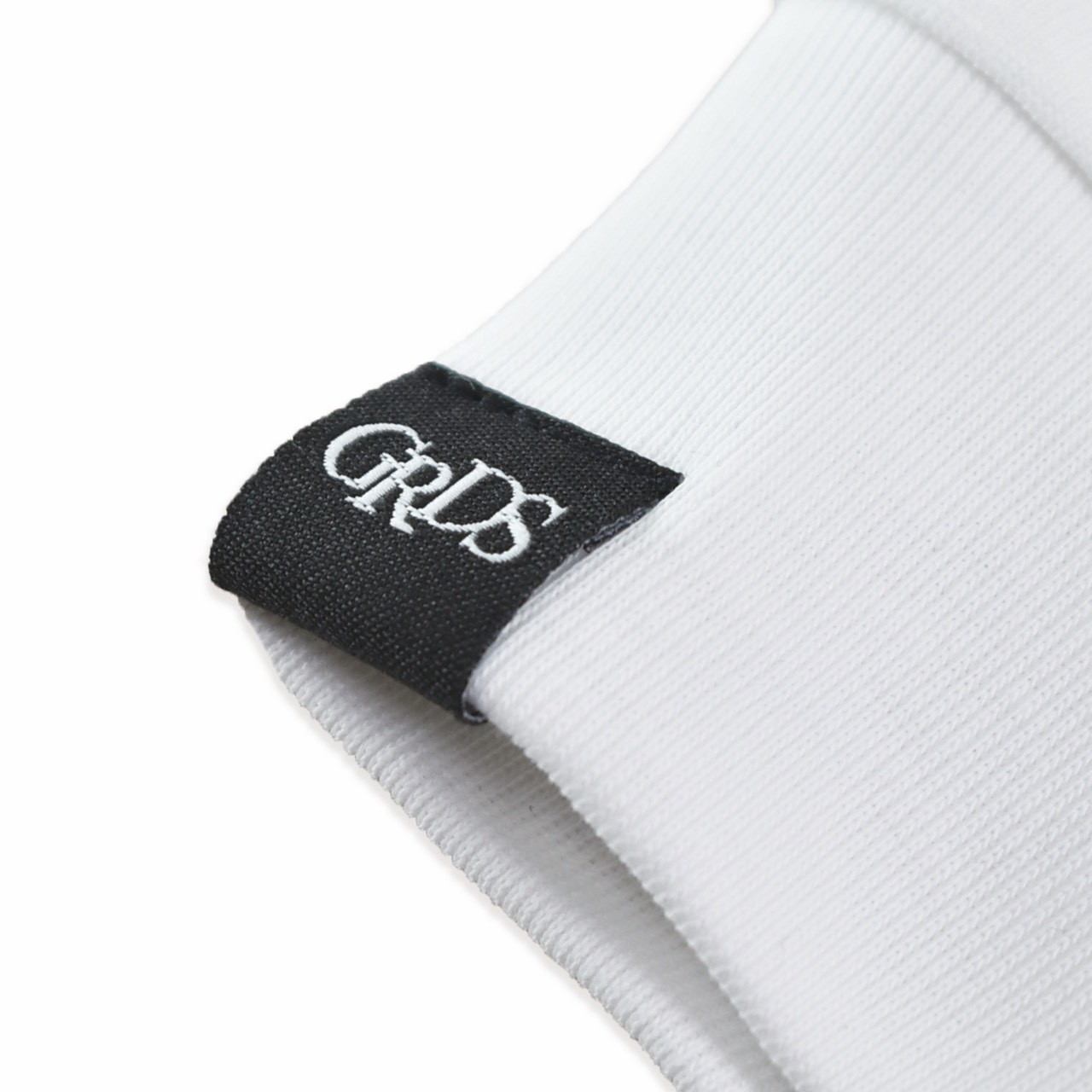 SCRIPT SLEEVE L/S Tee(白)5