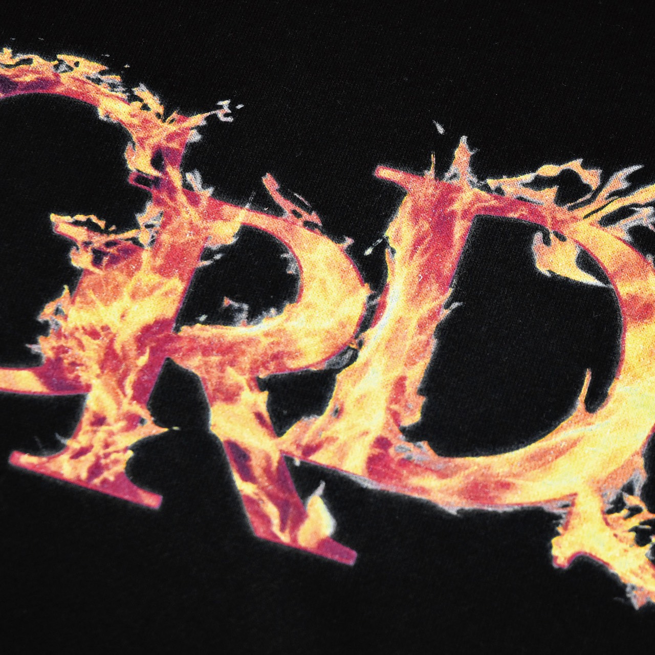 FIRE LOGO HOODIE(黑)3