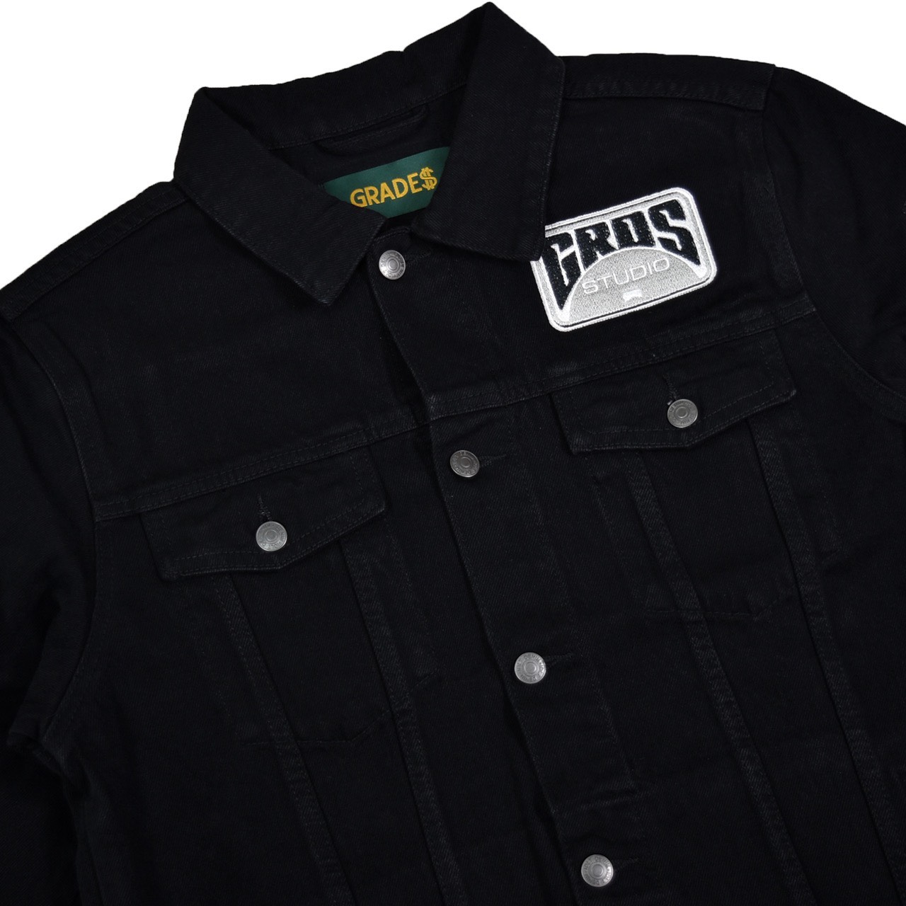 ROUTE MARKER DENIM JACKET(黑)3