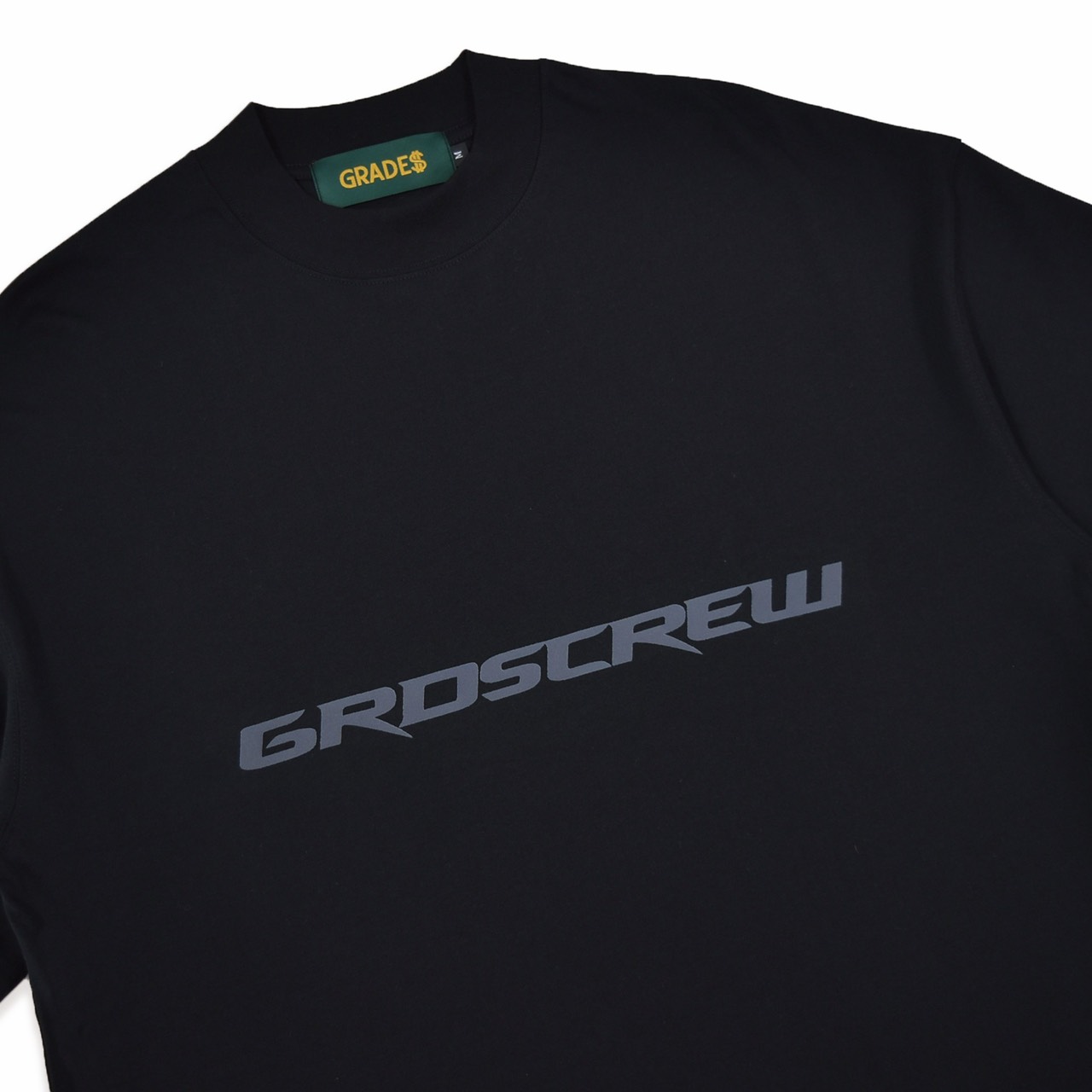 微高領 RACING LOGO TURTLENECK T-Shirt(黑)