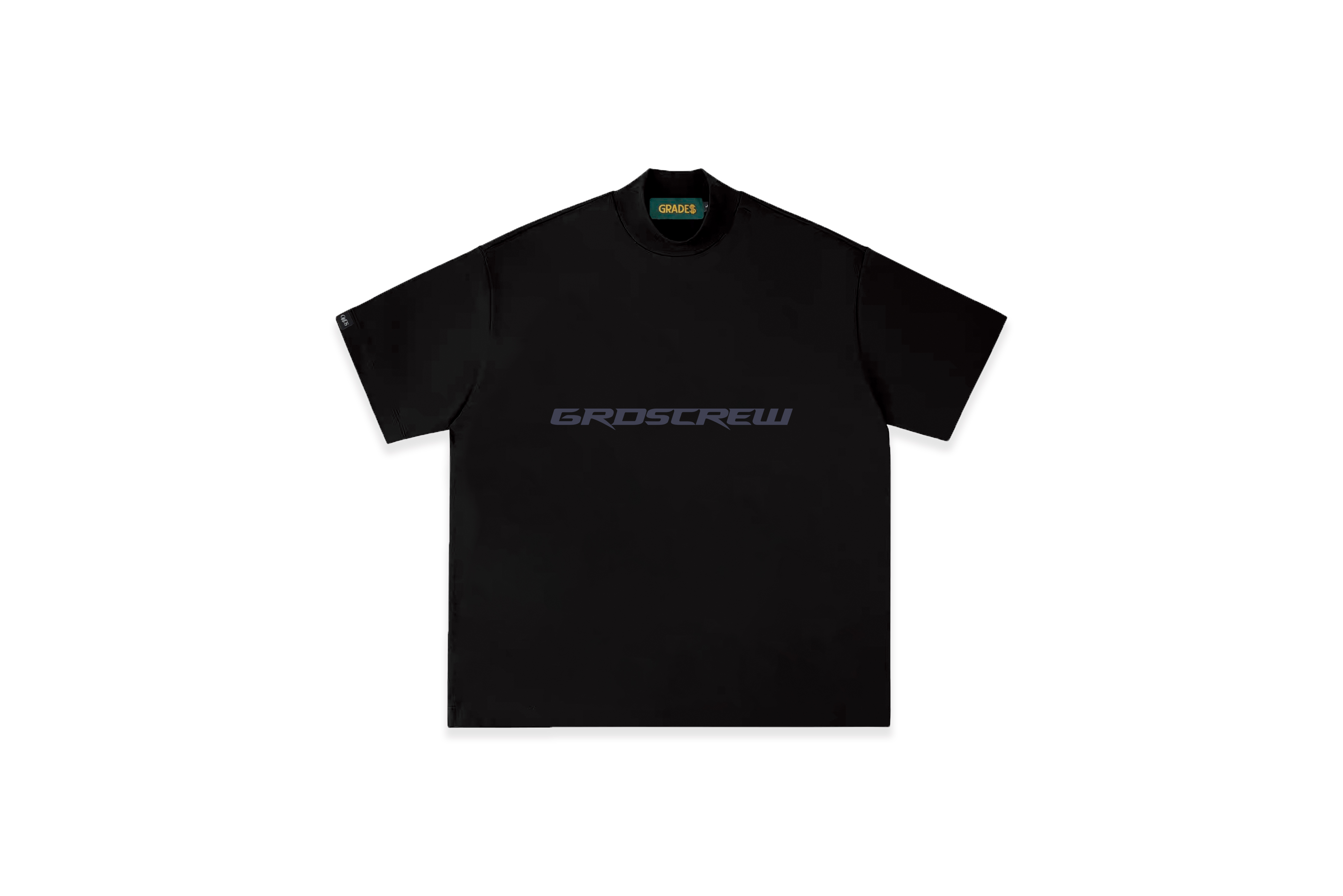 微高領 RACING LOGO TURTLENECK T-Shirt(黑)