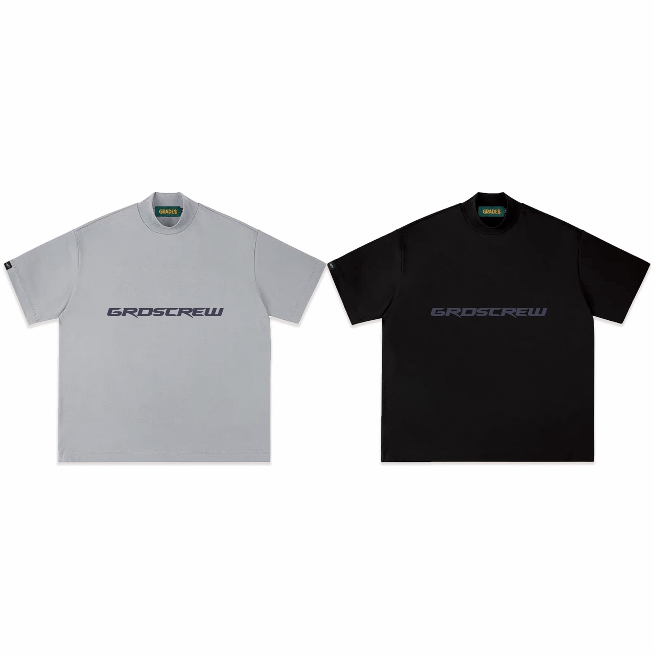 微高領 RACING LOGO TURTLENECK T-Shirt(黑)5