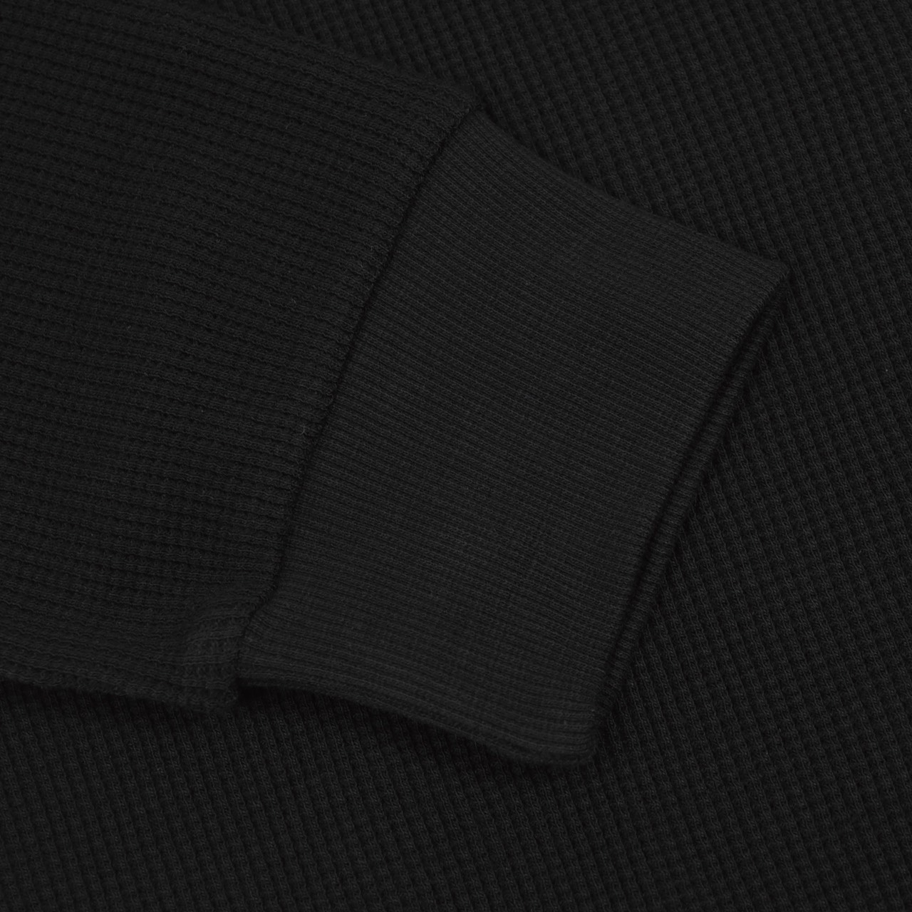 SWASHES LOGO WAFFLE HENLEY L/S Tee(華夫格/黑)5