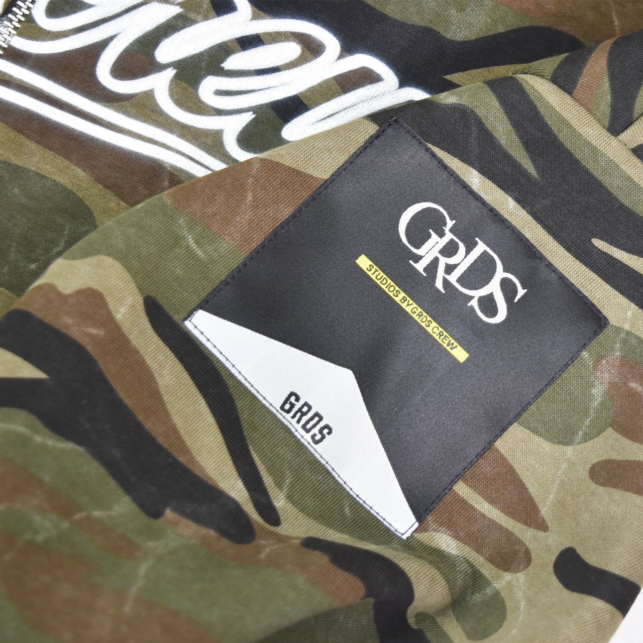 BASEBALL LOGO CAMO ZIPPER HOODIE(迷彩)4