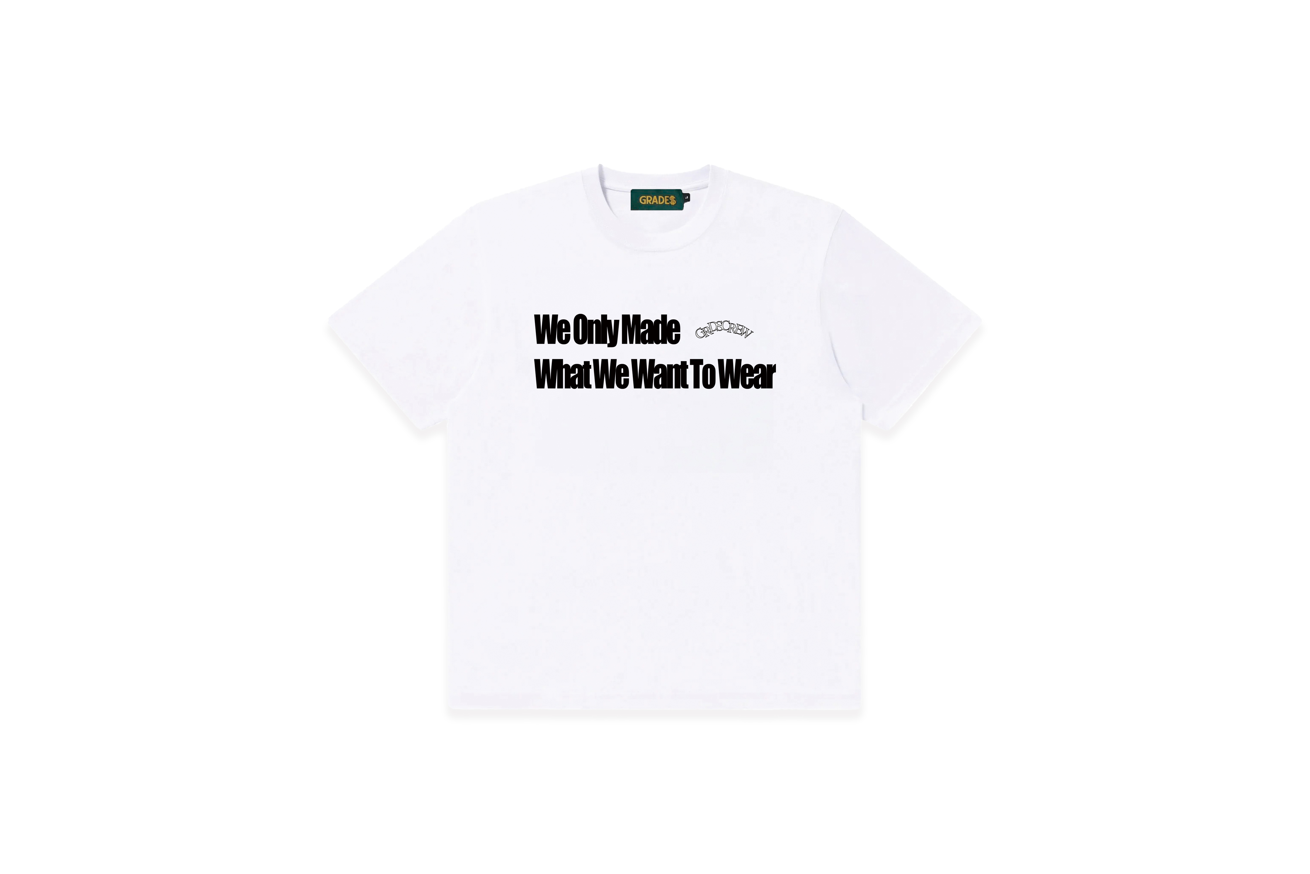 SLOGAN T-Shirt(白)