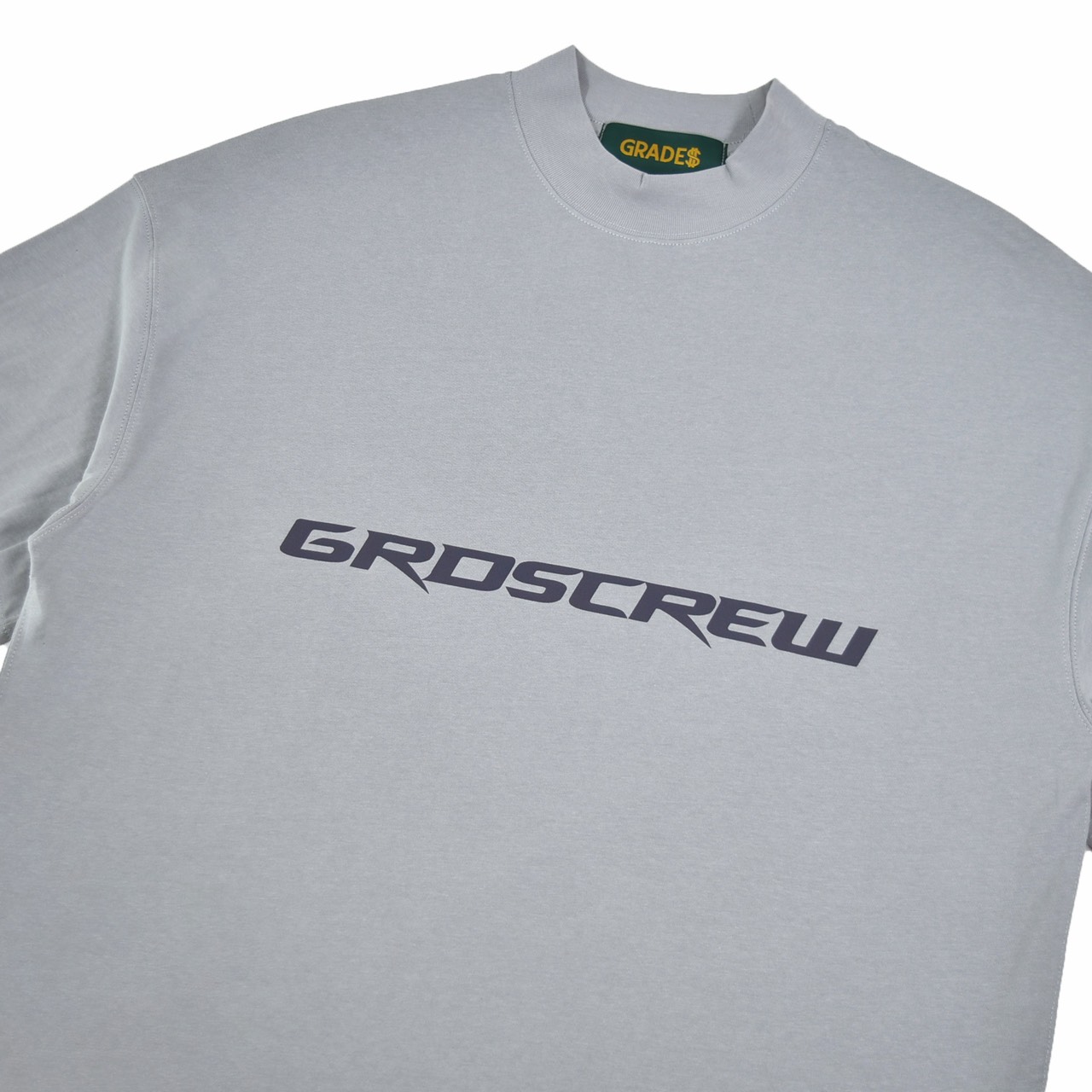 微高領 RACING LOGO TURTLENECK T-Shirt(灰)