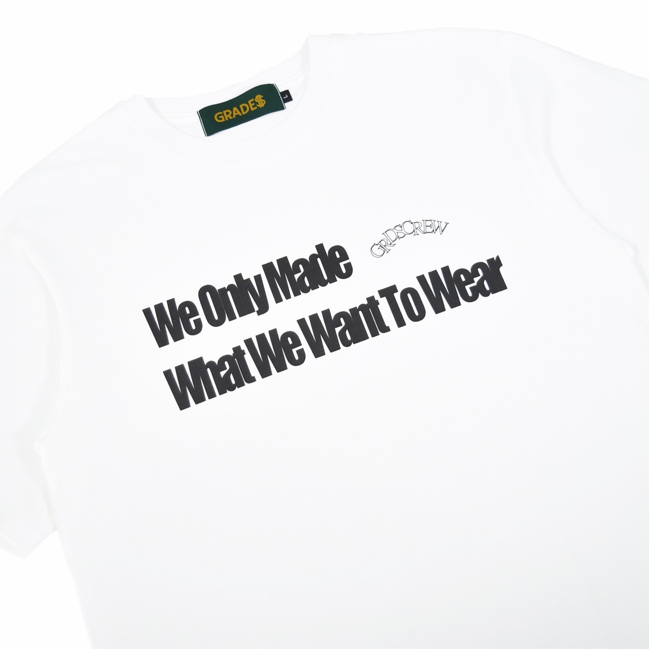 SLOGAN T-Shirt(白)