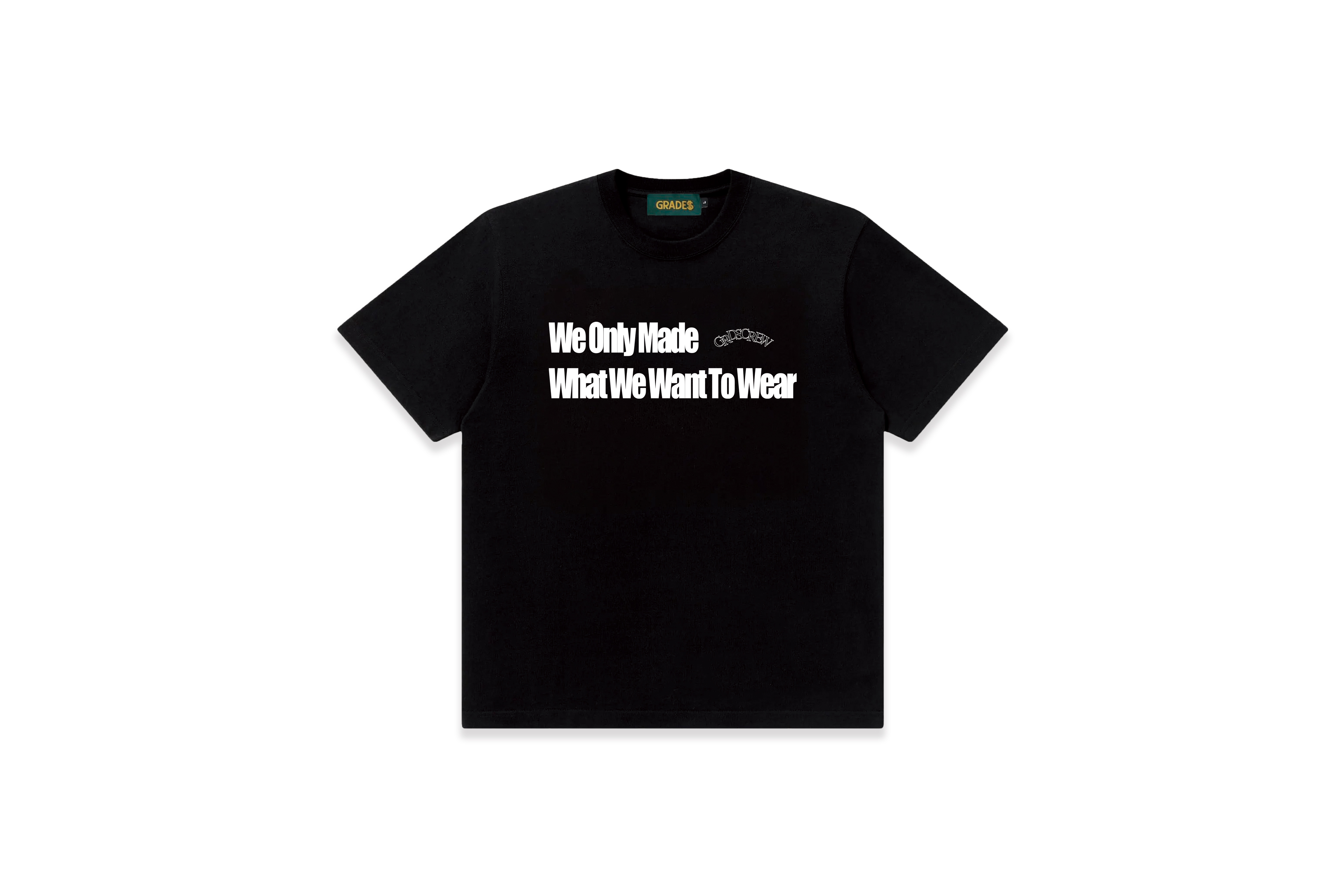 SLOGAN T-Shirt(黑)