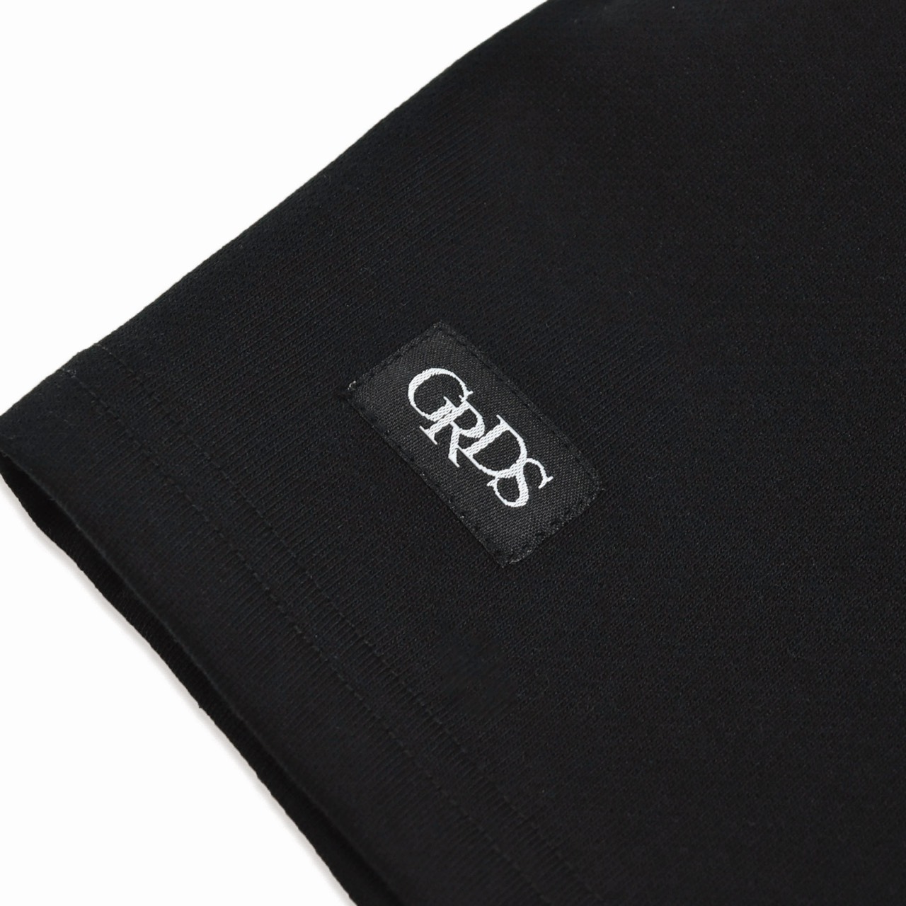 CLASSIC EMBROIDERY COTTON SHORTS(黑/白)3