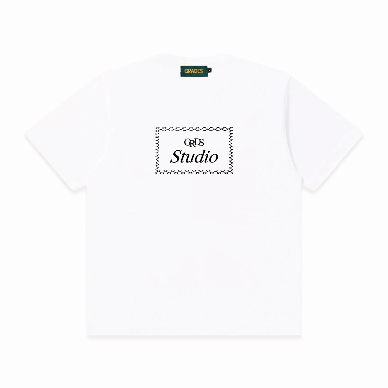 Barbed Frame T-Shirt(白)4