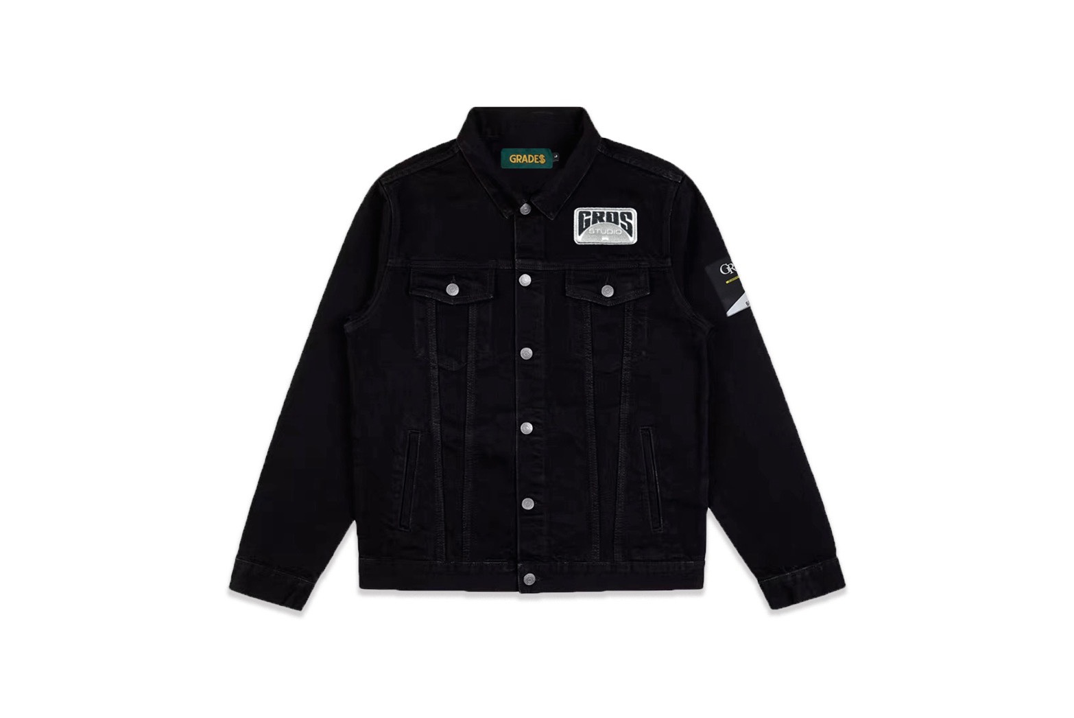 ROUTE MARKER DENIM JACKET(黑)