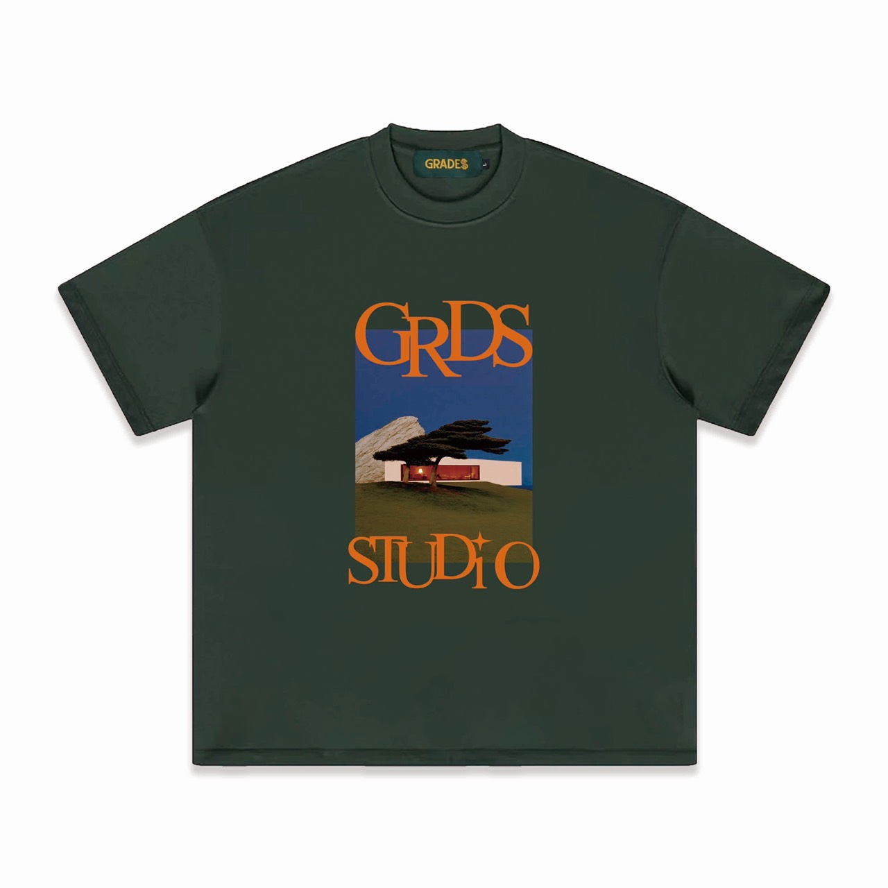 GRDS GALLERY T-Shirt(墨綠)4