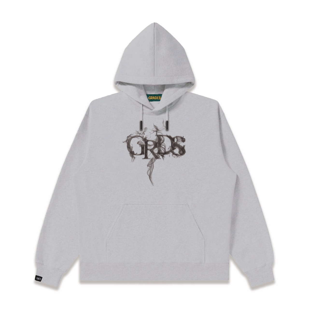GRDS SMOKE LOGO HOODIE(灰/黑)