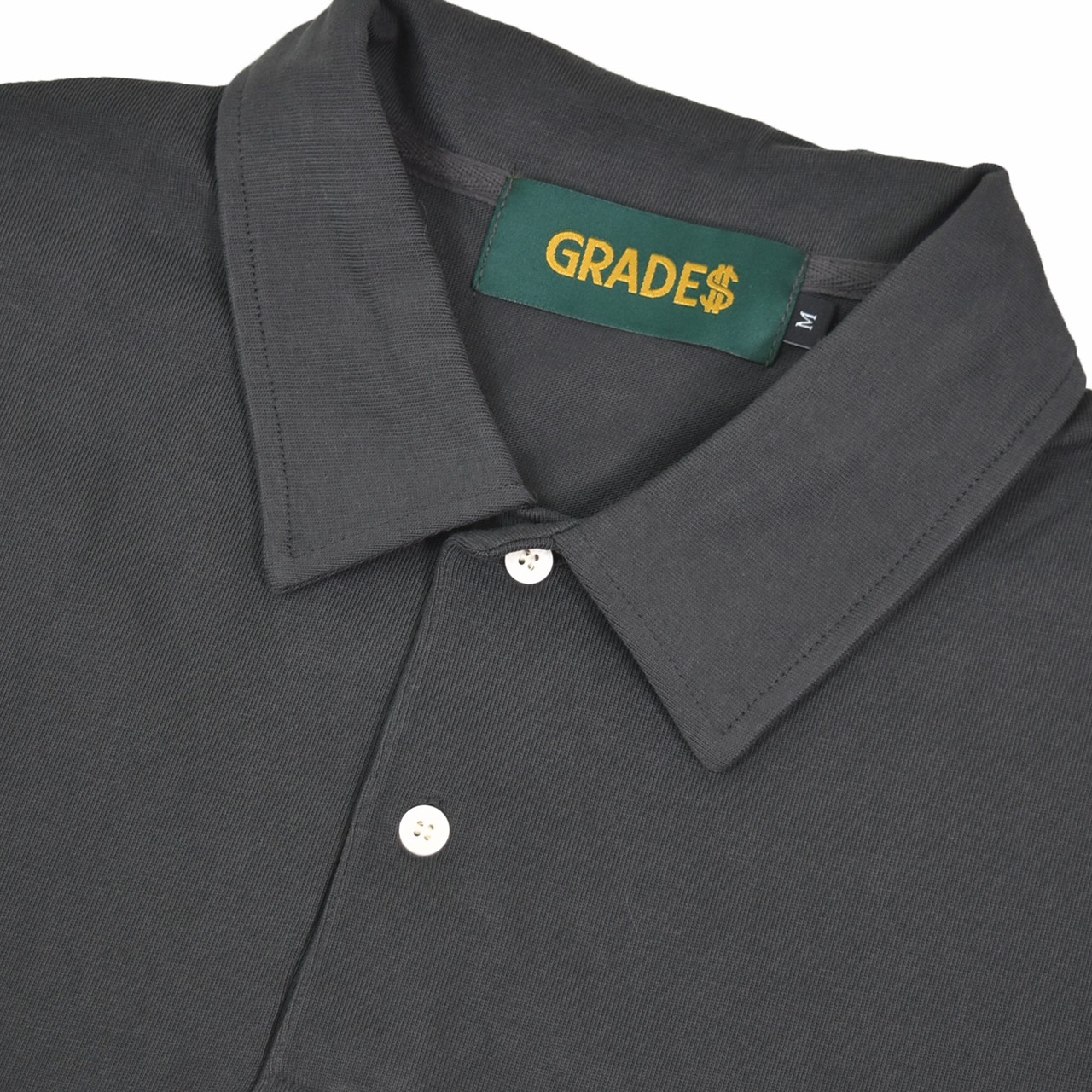 DISTORT LOGO POLO TEE(灰)3