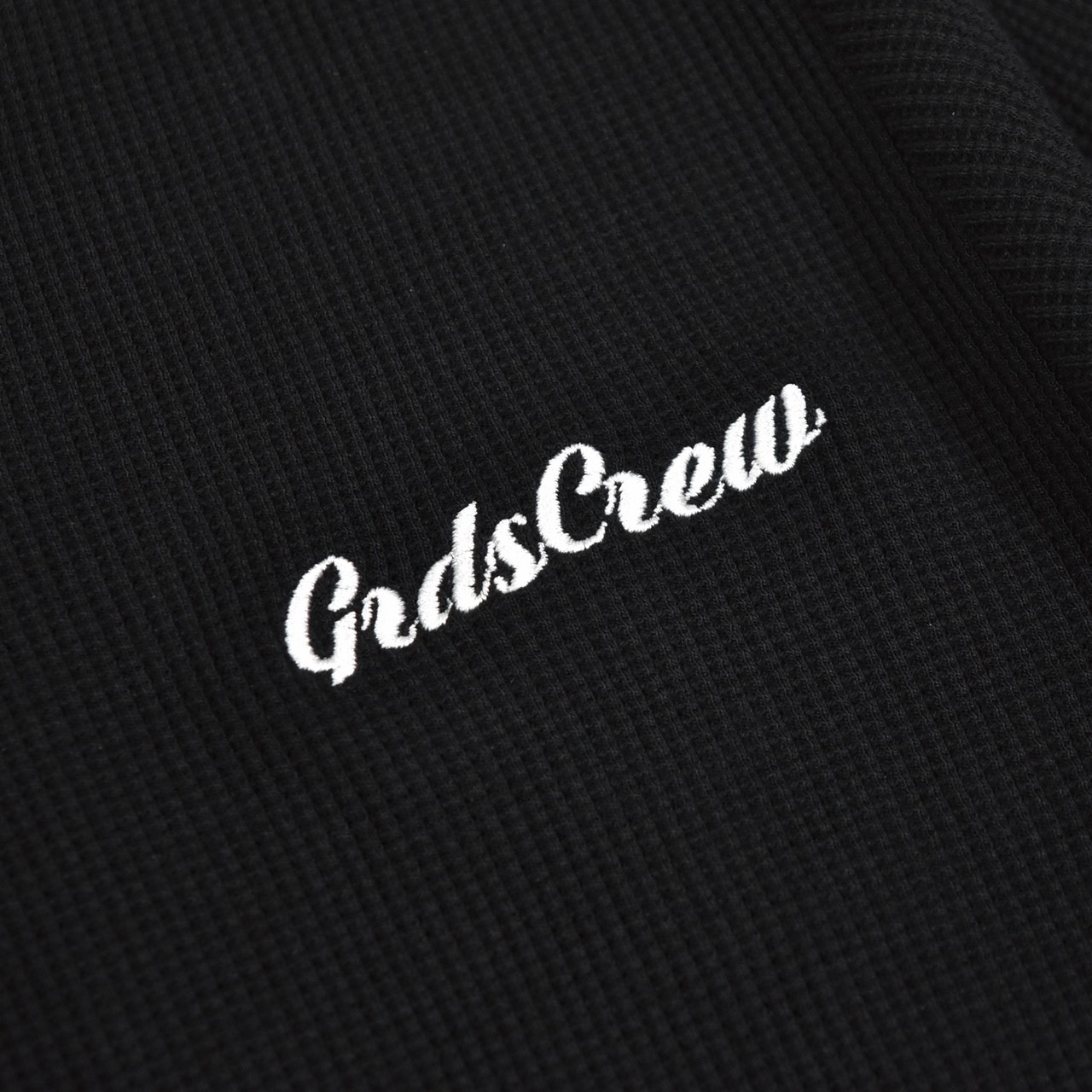 SWASHES LOGO WAFFLE HENLEY L/S Tee(華夫格/黑)4