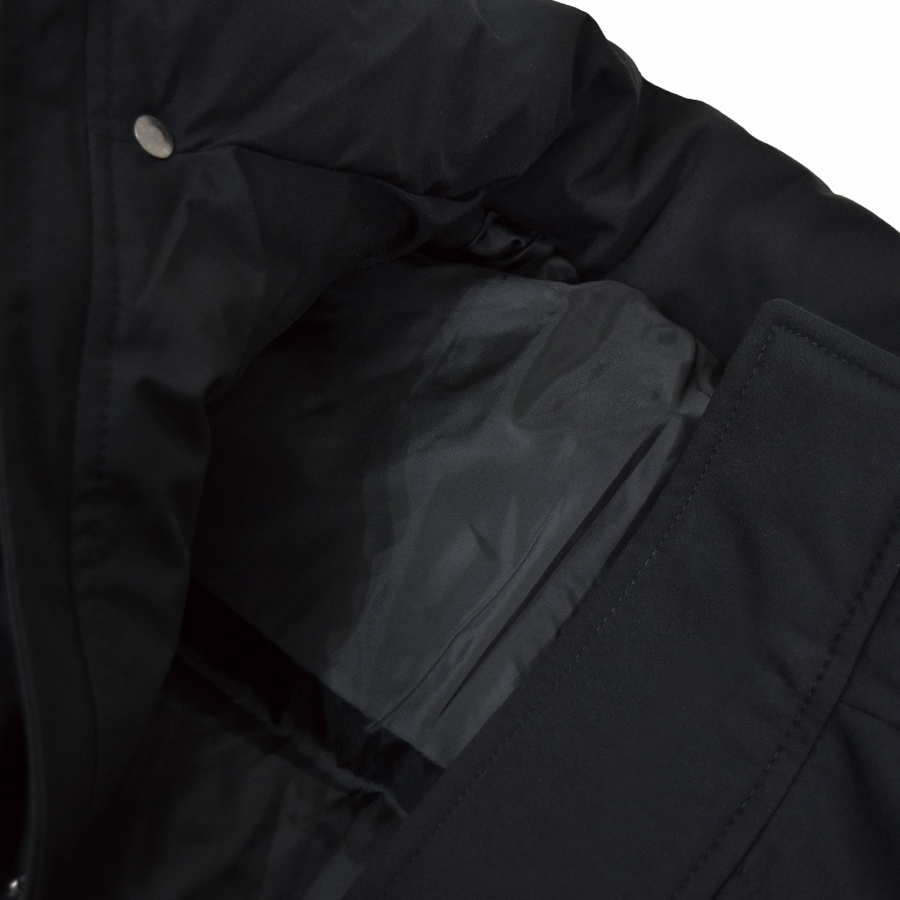 RACING LOGO DOWN VEST(黑)5